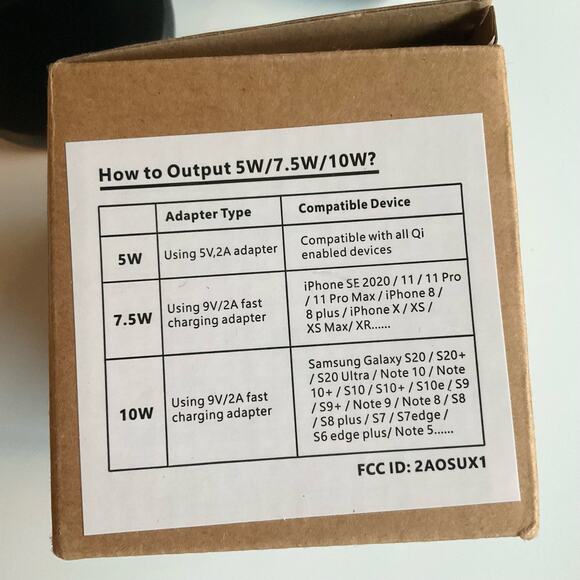 Yootech Wireless Charger,10W Max Wireless Charging Stand,Compatible with iPhone - Picture 7 of 8